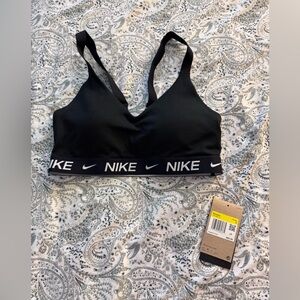 Nike Black and White Sports Bra